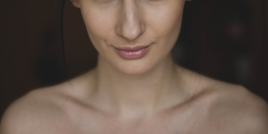 woman smiling