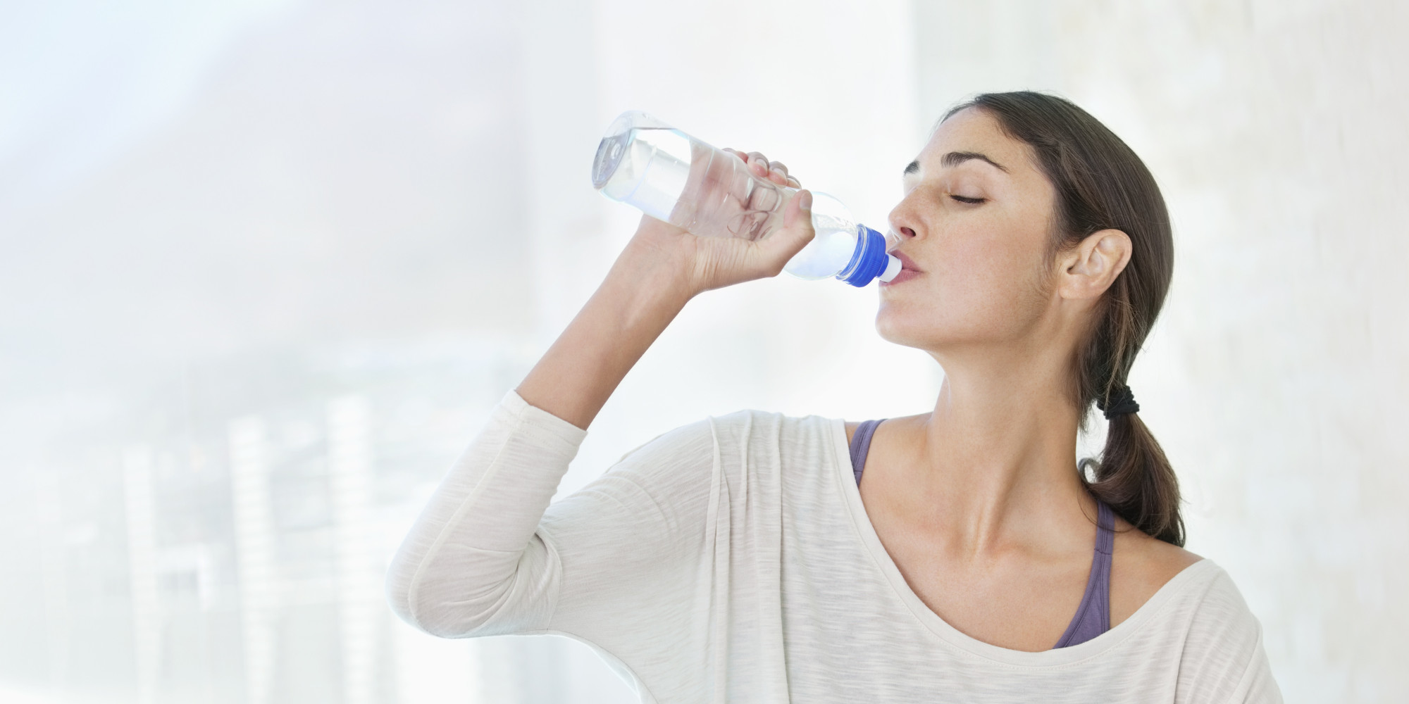 drinking water